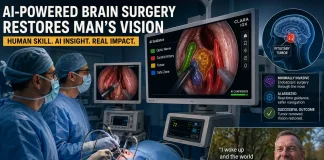 London Surgeons Perform World’s First Real-Time AI-Assisted Brain Surgery London Surgeons Perform World's First Real-Time AI-Assisted Brain Surgery