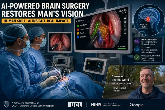 London Surgeons Perform World's First Real-Time AI-Assisted Brain Surgery