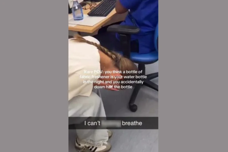 Warwick student drank fabric freshener