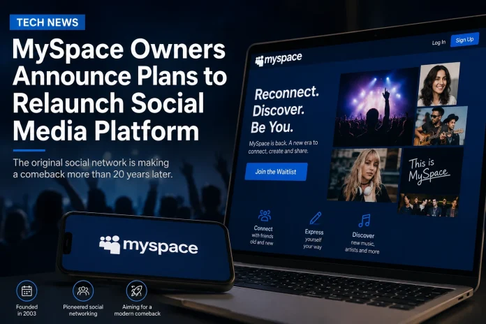 MySpace relaunch