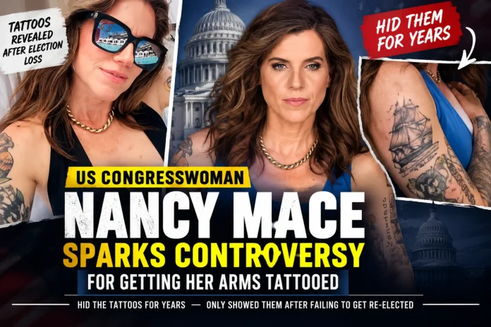Nancy Mace arm tattoos