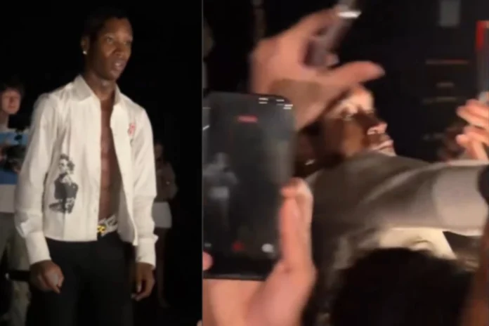 Nine Vicious fan altercation