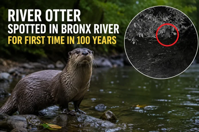 Bronx River otter sighting