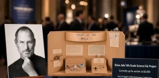 Steve Jobs’ 8th-Grade Science Fair Project Hits Auction Block Steve Jobs science fair project auction