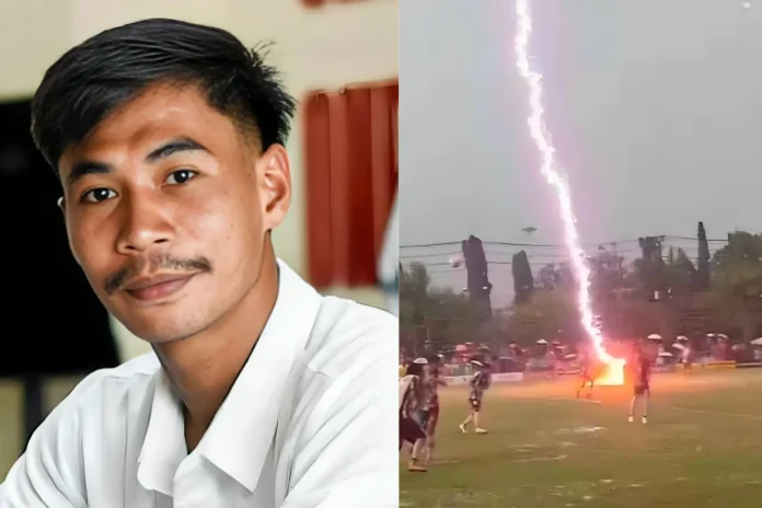 Safwan Awae lightning strike
