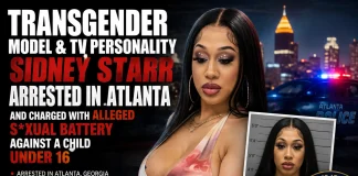 Transgender TV Personality Sidney Starr Arrested in Atlanta on Alleged Child Sexual Battery Charges Sidney Starr arrested