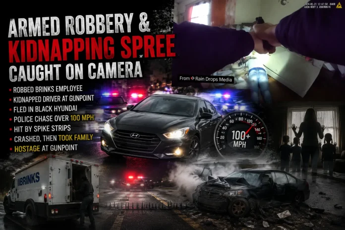 Brinks robbery high speed chase