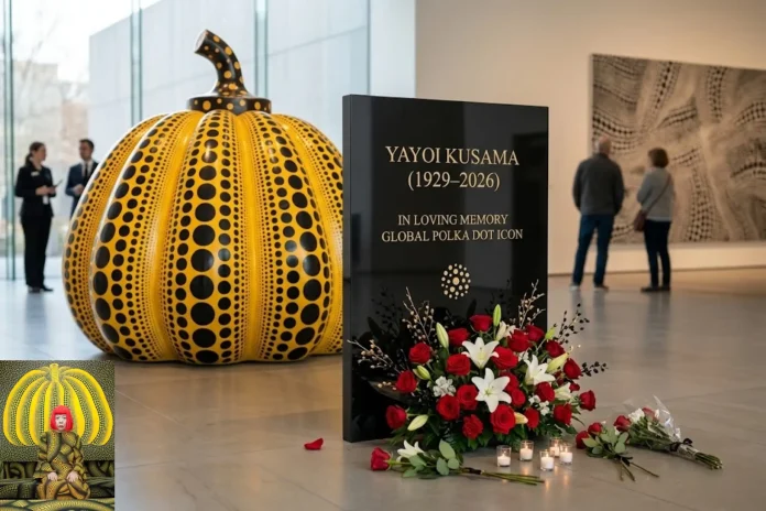 Yayoi Kusama 97 dies polka dots Japanese artist