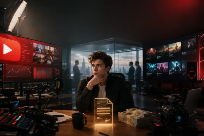 YouTube creator deals Netflix