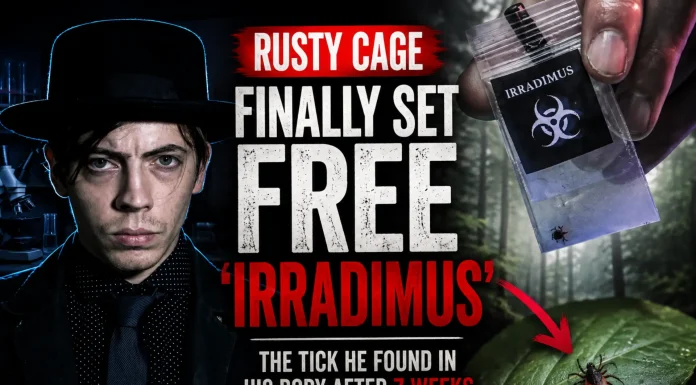 YouTuber Rusty Cage Frees ‘Irradimus’ the Lone Star Tick After 7-Week Survival Test Rusty Cage Lone Star tick