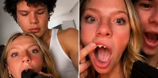 Viral Video Shows Man Stick Gun in Girlfriend’s Mouth, Pull Trigger — Chips Her Front Tooth Viral Video Shows Man Stick Gun in Girlfriend's Mouth, Pull Trigger — Chips Her Front Tooth