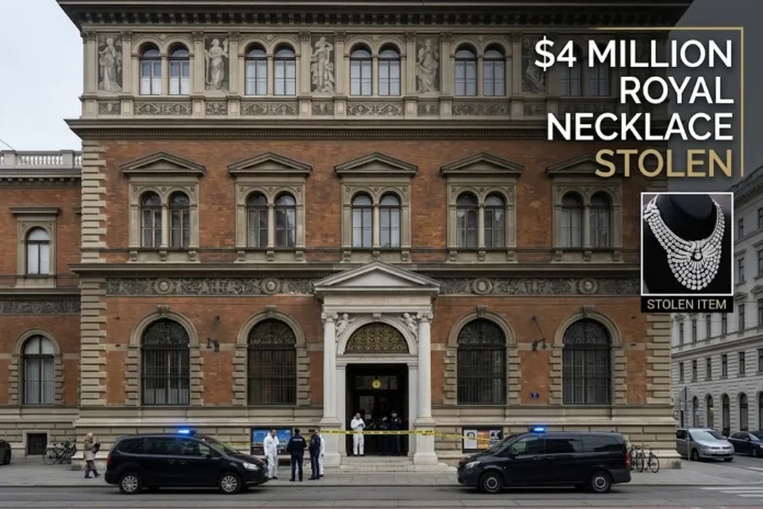 Royal necklace stolen Austria museum