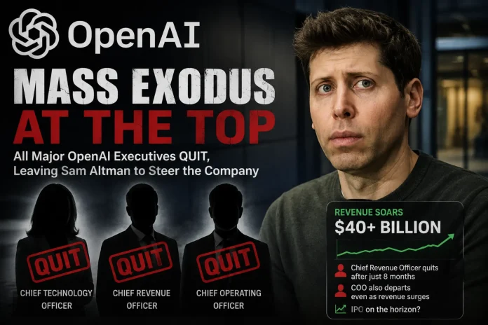 OpenAI executives quit Sam Altman