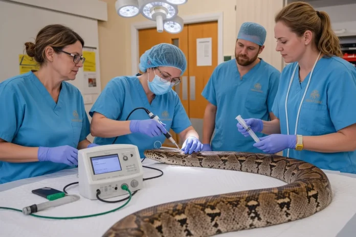 snake cancer electrochemotherapy
