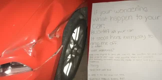 College Student Returns to Damaged Mustang, Finds Sixth-Grader’s Crash Note College Student Returns to Damaged Mustang, Finds Sixth-Grader's Crash Note