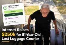 Internet Raises $250k for 81-Year-Old Lost Luggage Courier Internet Raises $250k for 81-Year-Old Lost Luggage Courier