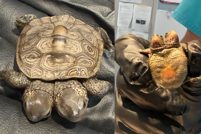 two-headed turtle Cape Cod