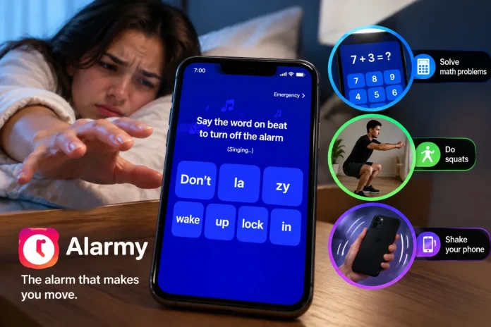 viral challenge alarm app