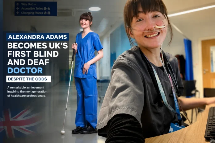 Alexandra Adams Becomes UK's First Blind and Deaf Doctor Despite the Odds