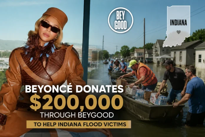 Beyoncé Donates $200K Through BeyGOOD to Help Indiana Flood Victims