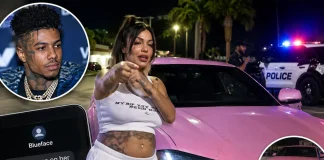 Blueface’s Chat Reportedly Called Cops on Celina Powell in Drunk Driving Claim Blueface chat Celina Powell