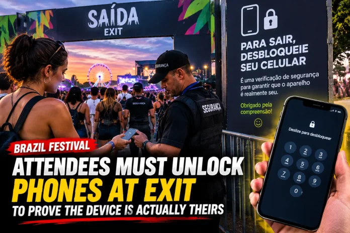Brazil festival phone
