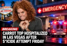Comedian Carrot Top Reportedly Hospitalized in Las Vegas After Health Crisis Carrot Top hospital
