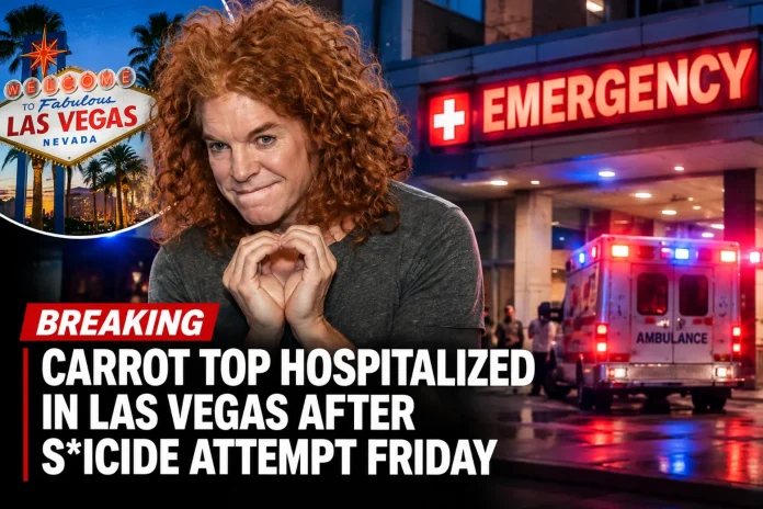 Carrot Top hospital