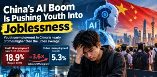 China’s Rapid AI Adoption Reportedly Linked to Record Youth Unemployment China's Rapid AI Adoption Reportedly Linked to Record Youth Unemployment