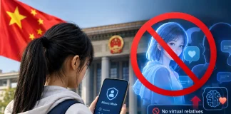 China Reportedly Drafts New Rules Banning AI Companion Apps for Anyone Under 18 China AI companion ban minors