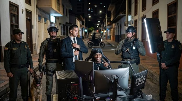 Colombian Streamer Piquiña Hires Security After Live Street Robbery Attempt Colombian streamer Piquina street robbery live security hired