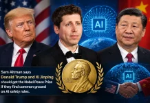 Sam Altman Reportedly Says Trump and Xi Should Get Nobel Peace Prize for AI Deal Altman Nobel Prize Trump Xi