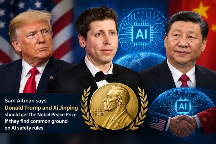 Altman Nobel Prize Trump Xi