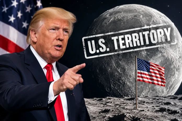 Donald Trump Reportedly Says the Moon Is a U.S. Territory — Full Story