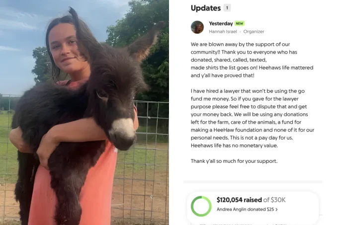 Farm Owner of Police-Killed Donkey Pauses GoFundMe, Says Money Will Be Returned