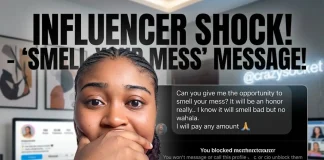 Influencer Crazysocket Shares the Shocking Message She Got From a Secret Admirer Crazysocket secret admirer