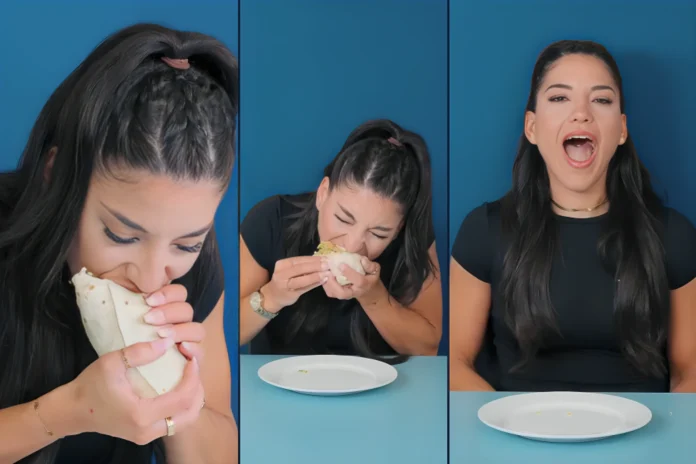 Leah Shutkever Smashes Burrito World Record in 30.75 Seconds
