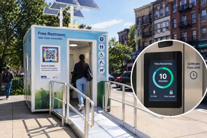 NYC’s New Public Toilets Give You 10 Minutes: Here’s How They Work