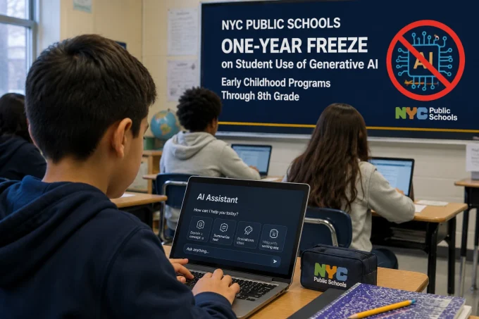 NYC Public Schools Bans AI for Pre-K Through 8th Grade: What Parents & Teachers Need to Know