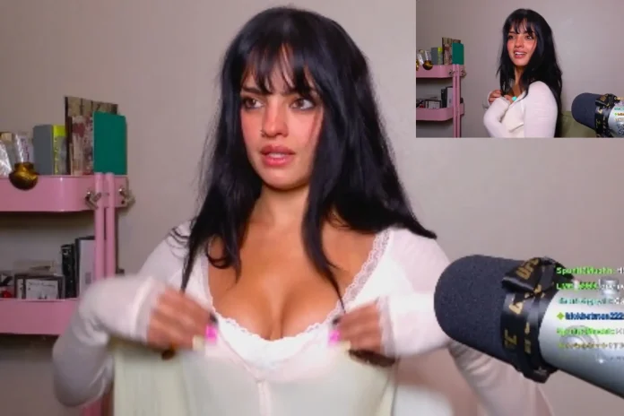 Nina Drama huge slip up showing off body streamer