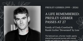 Model Presley Gerber Reportedly Passes Away at 27 After Mental Health Struggles Presley Gerber death