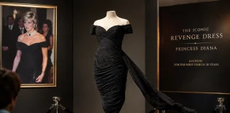 Princess Diana’s Iconic ‘Revenge Dress’ Heading to Auction for First Time Princess Diana revenge dress auction