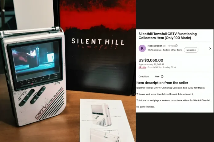 Silent Hill Townfall collectible auction