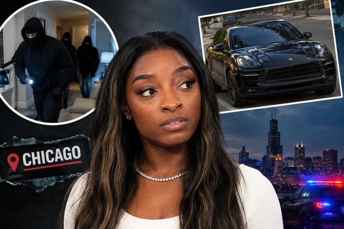 Simone Biles home invasion