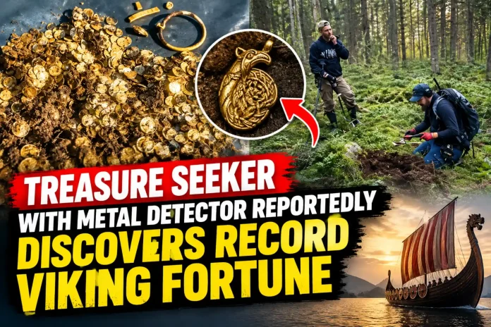 Viking treasure metal detector