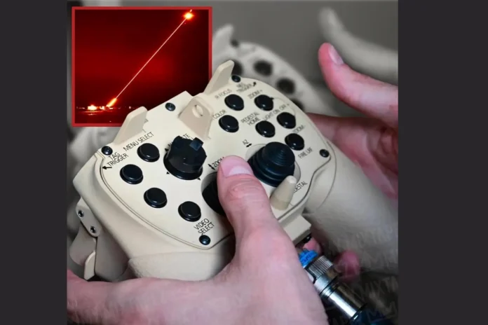military Xbox controller laser