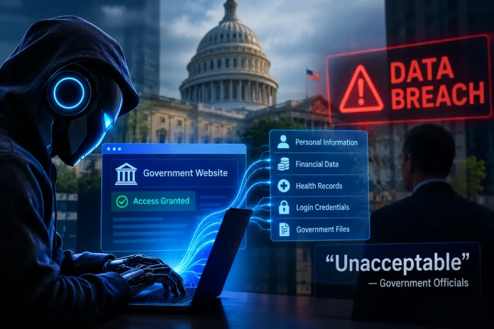 AI agents government website security