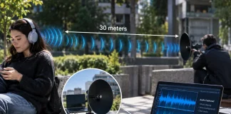 Researchers Discover a Technique to Eavesdrop on Headphones From 30 Meters Away Researchers Discover a Technique to Eavesdrop on Headphones From 30 Meters Away