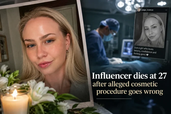 influencer cosmetic procedure death