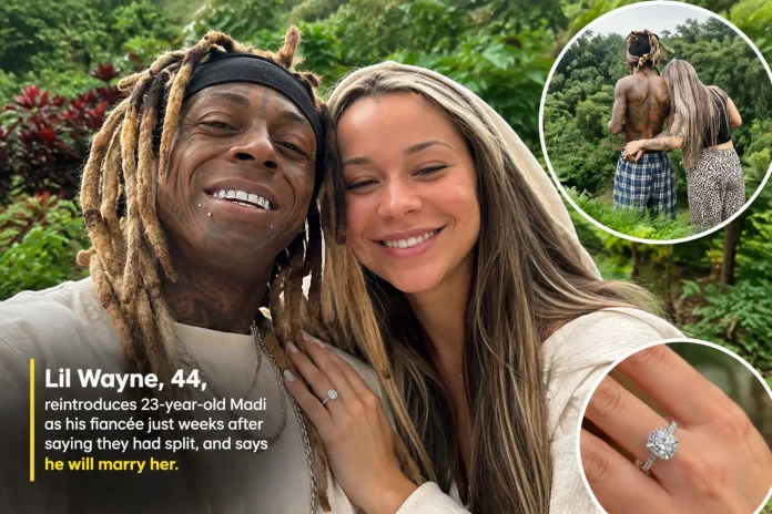 Lil Wayne Madi Cannon engagement